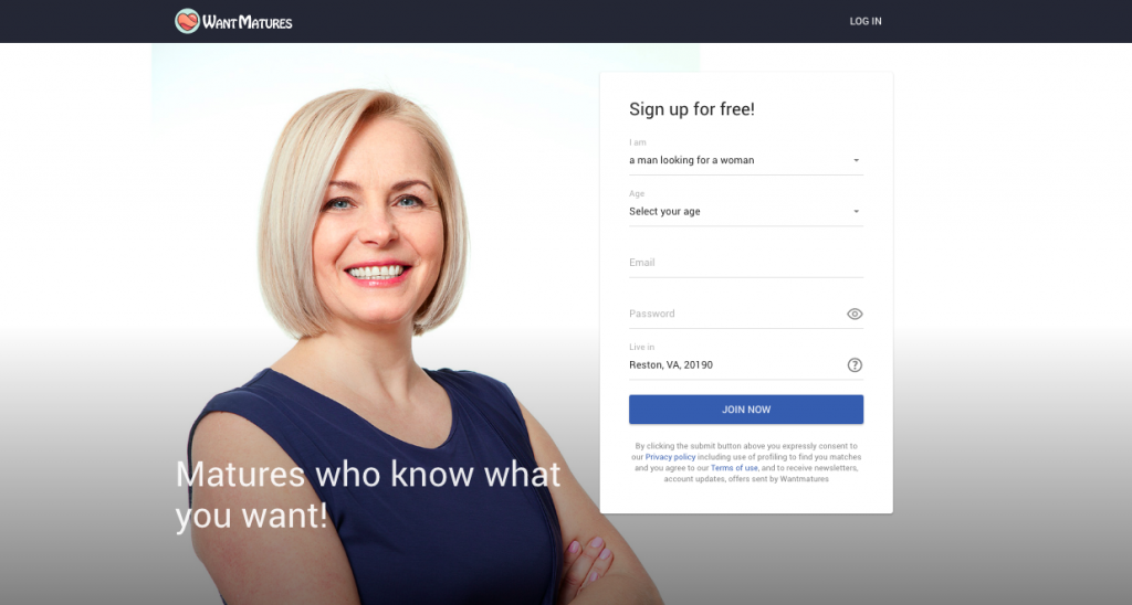 main page WantMatures