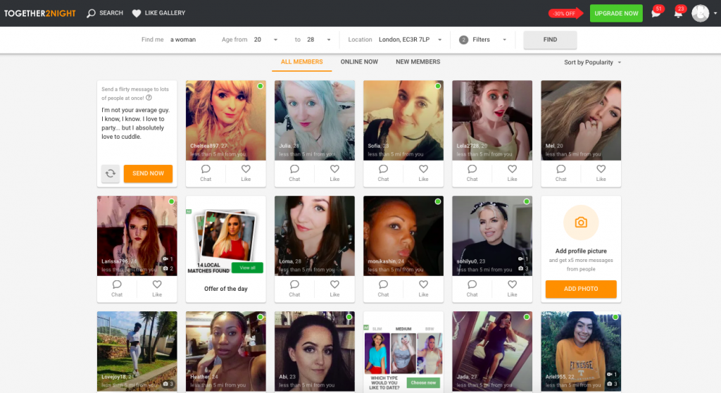 members Together2Night